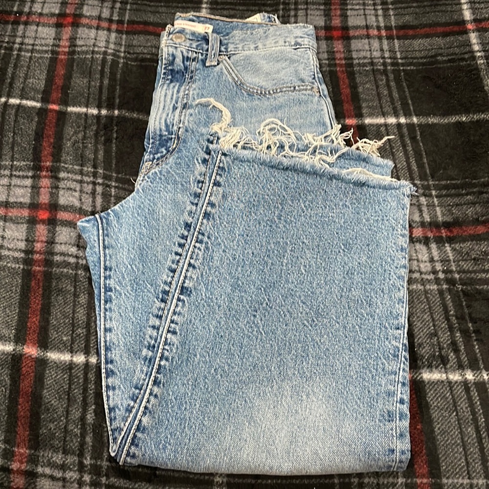 Levi Ribcage Jeans